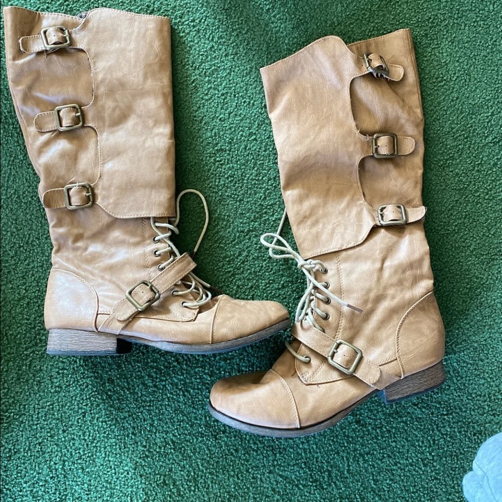 mid calf boots
